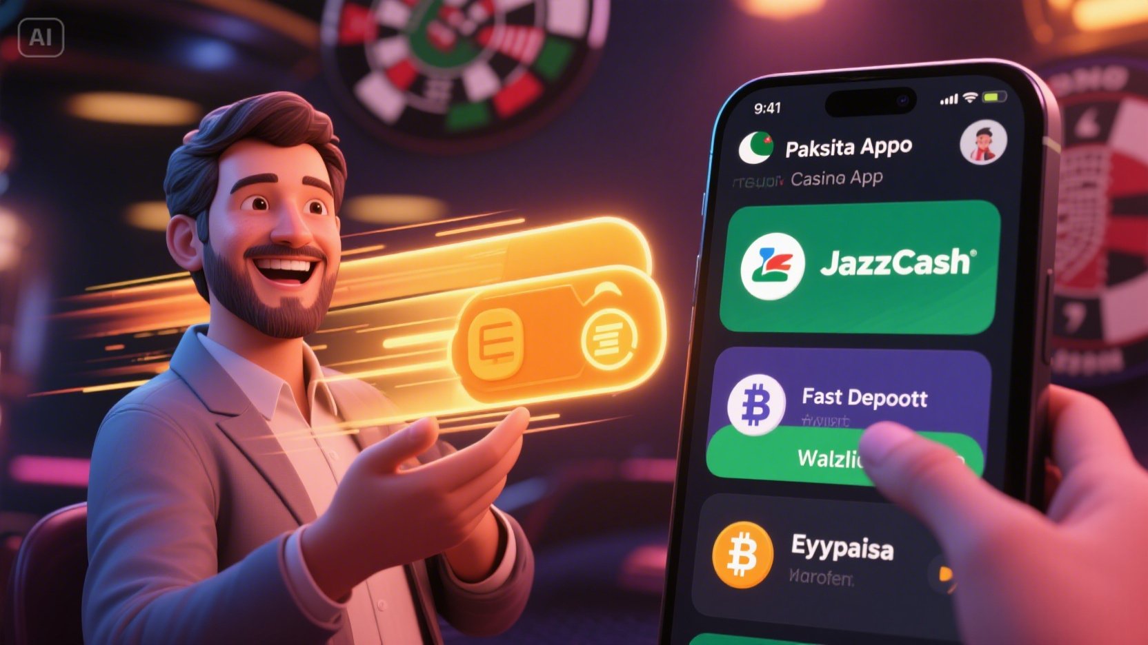 Blackjack NeoDeposit PKR today and enjoy 200% instantly added to your balance! Pakistani users can play responsibly and withdraw winnings directly to JazzCash or bank.